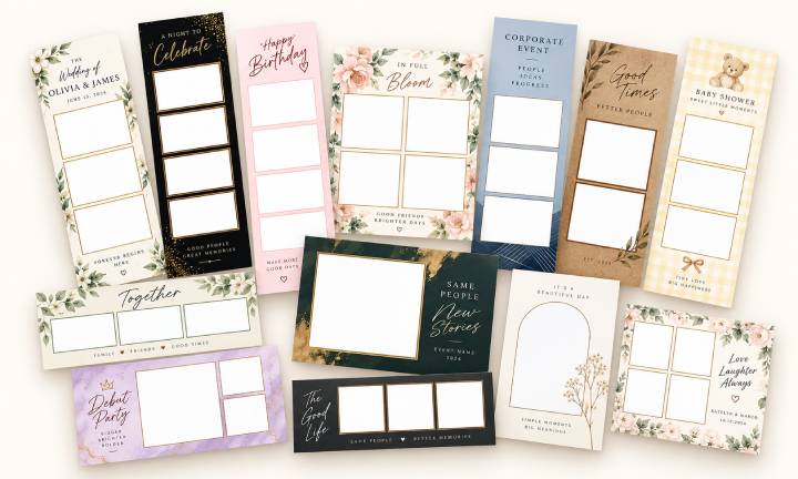 EveryYou Photobooth — choose a design and capture the moment